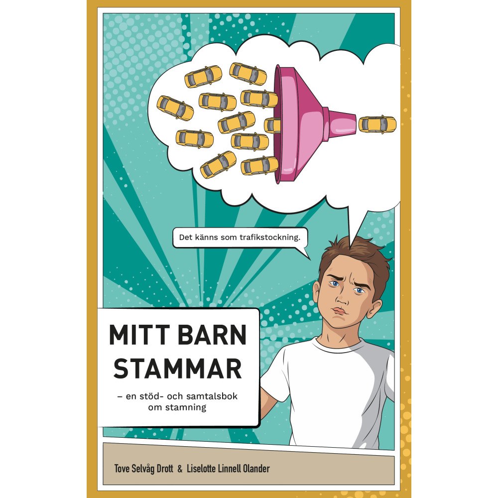 Tove Selvåg Drott Mitt barn stammar (bok, danskt band)