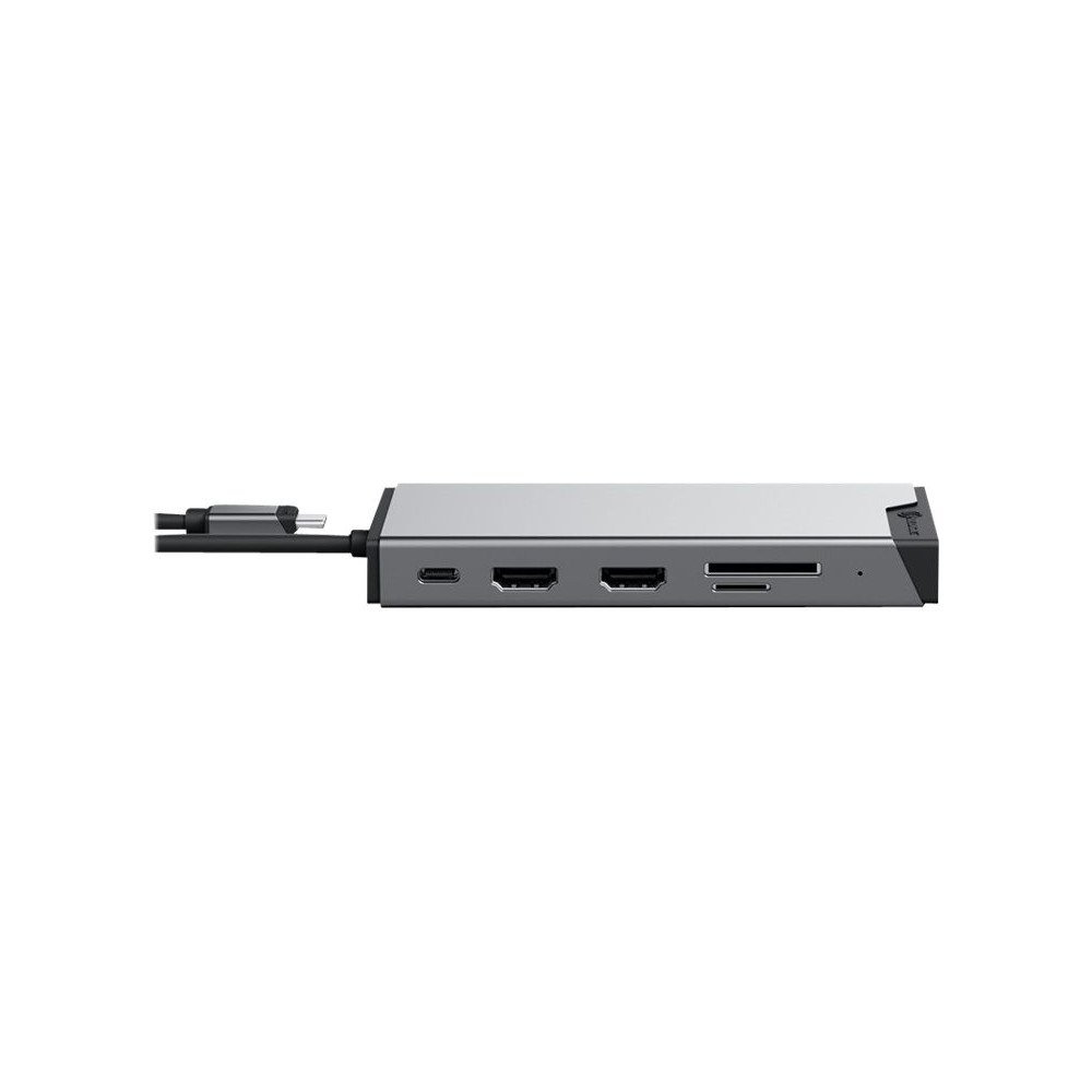 Alogic ALOGIC DV3 - mini-dockningsenhet - USB-C - 2 x HDMI, VGA - 1GbE