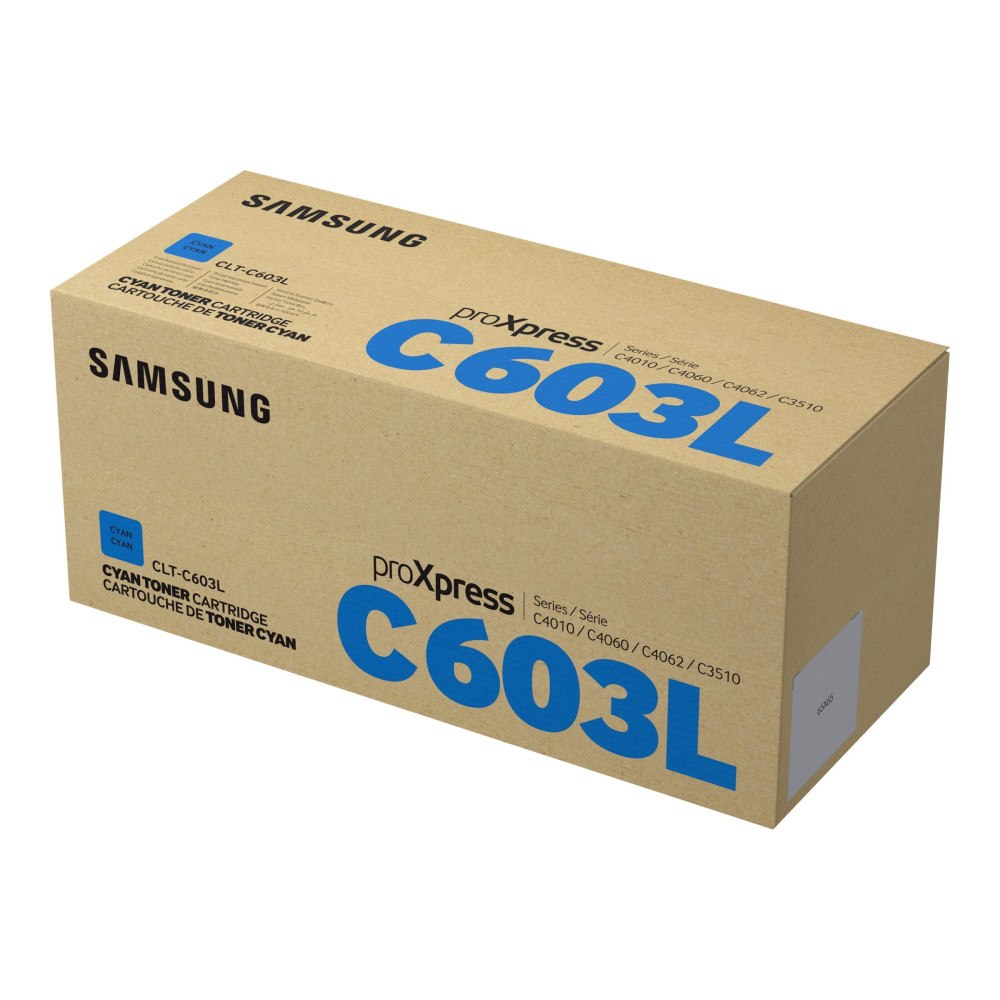 Hewlett-Packard HP CLT-C603L - Lång livslängd - cyan - original - tonerkassett (SU080A)