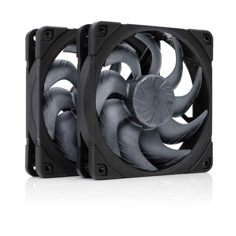NOCTUA Noctua NF-A12x25 G2 PWM Sx2-PP chromax.black (svart/beige, P...