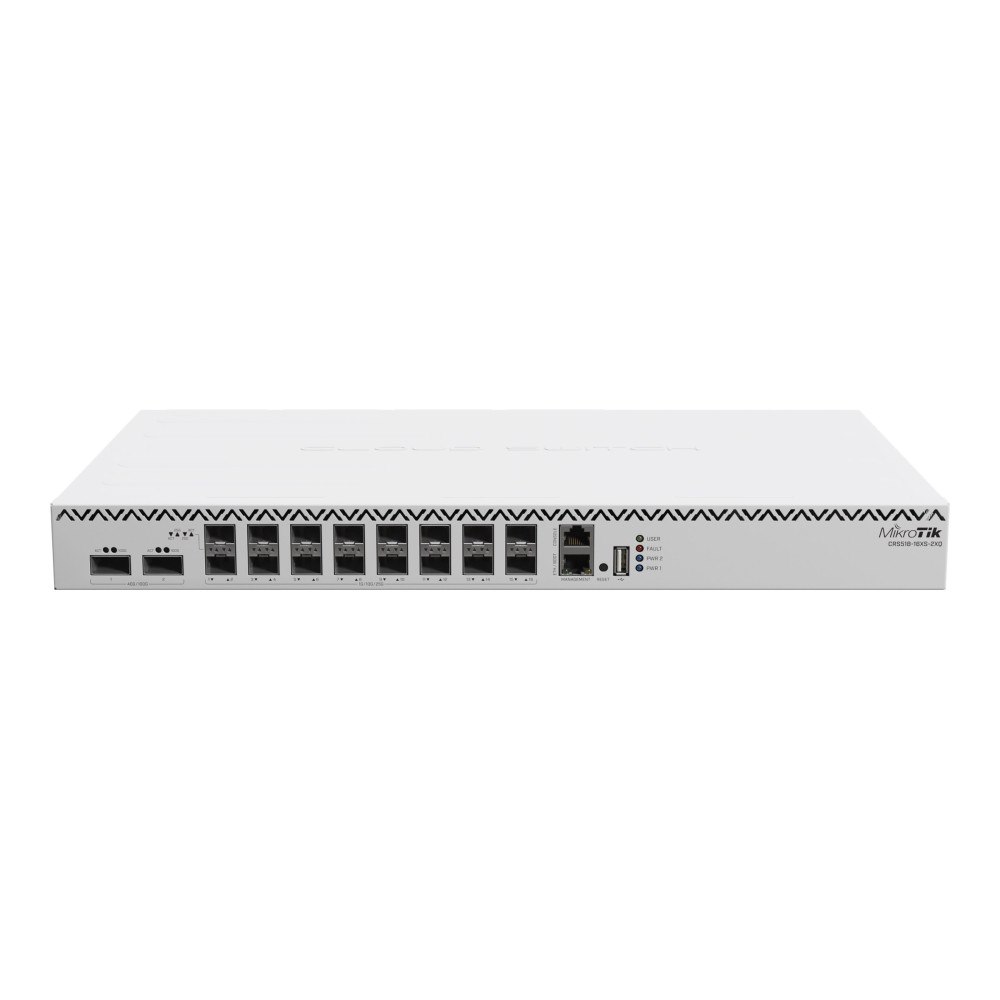 MikroTik MikroTik CRS518-16XS-2XQ-RM - switch - 16 portar - rackmonterbar
