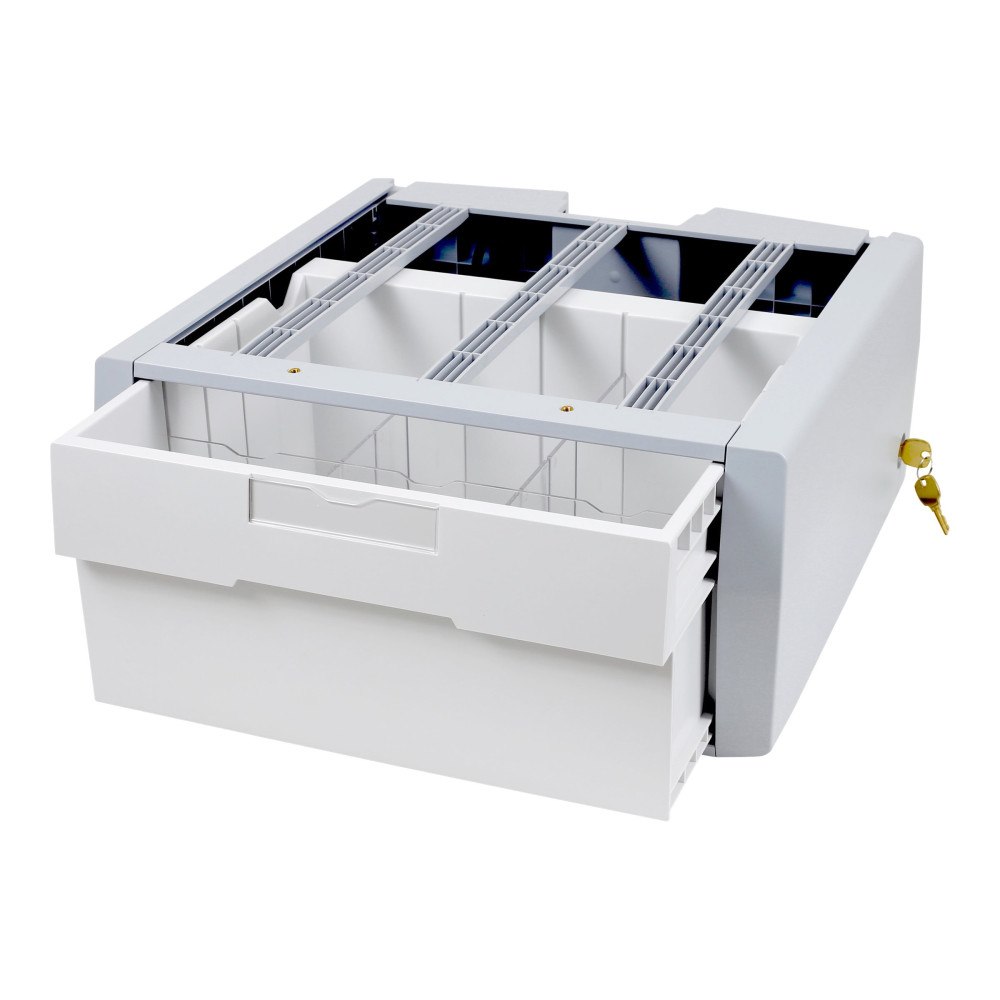 ERGOTRON Ergotron StyleView Supplemental Storage Drawer, Single Tall monteringskomponent - för vagn - grå, vit
