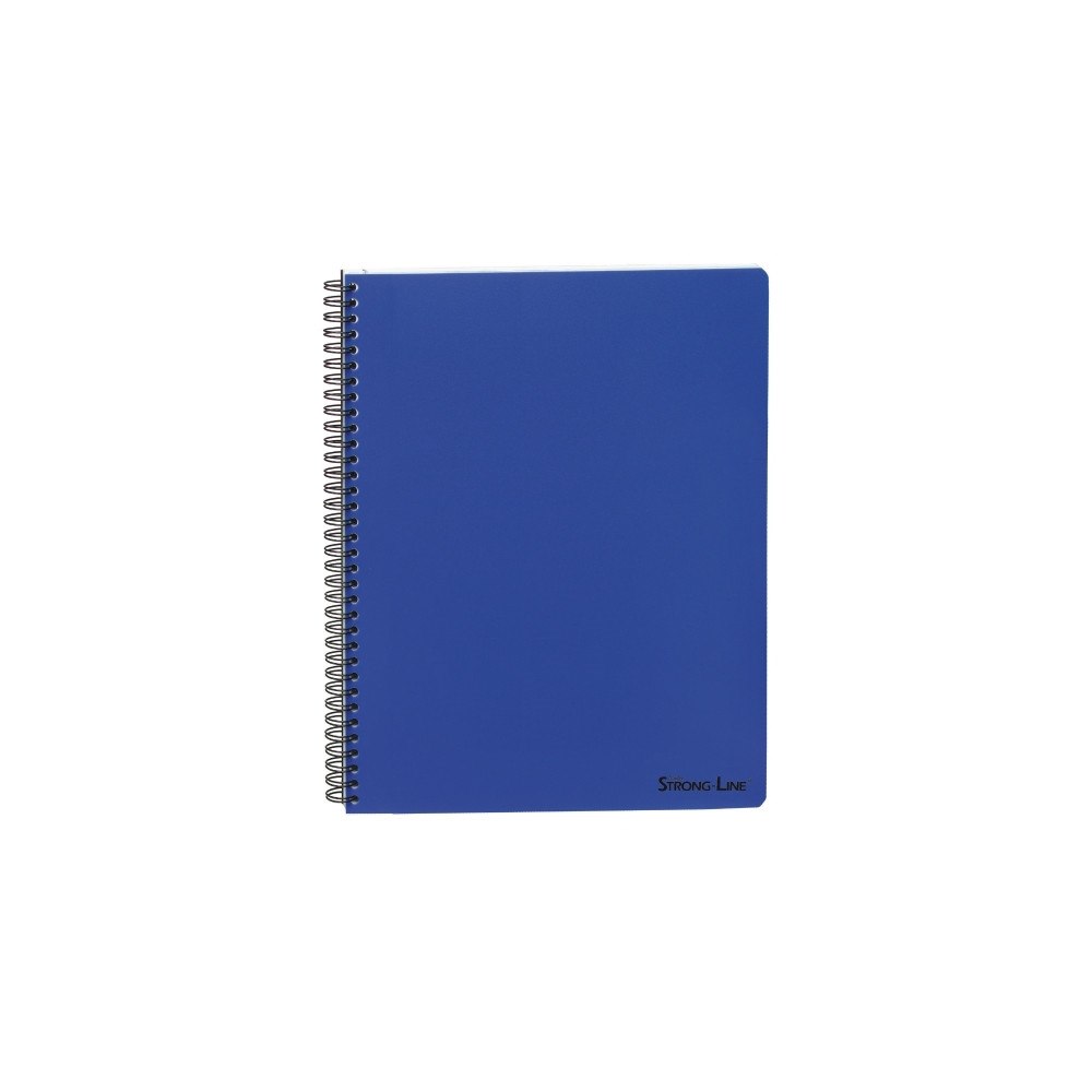BANTEX Kollegieblok Bantex Strong-Line, A4+, linjeret, blå, 80 ark...