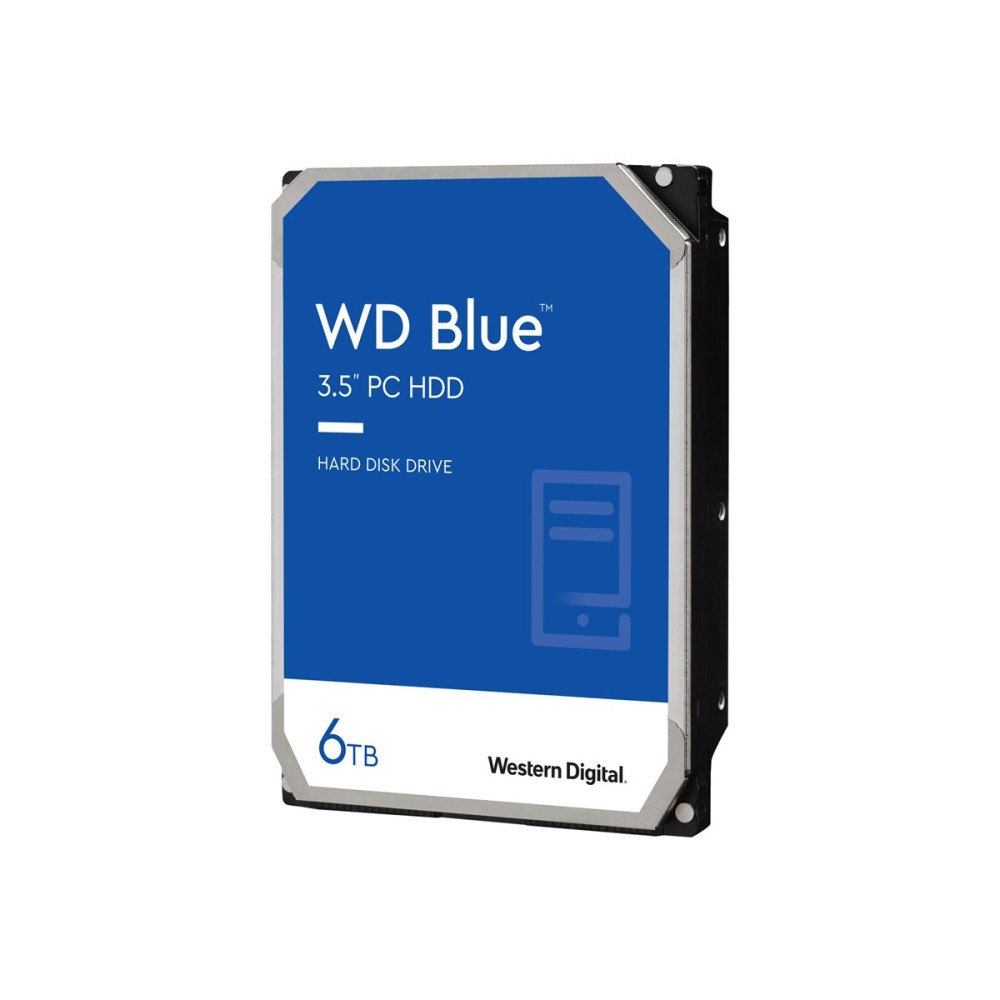 Western Digital WD Blue WD60EZAZ - hårddisk - 6 TB - SATA 6Gb/s