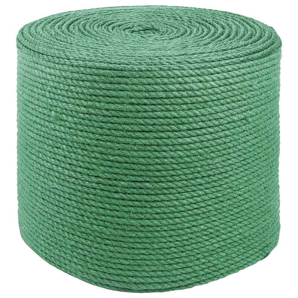 vidaXL Juterep Grön 100% Tossa jute