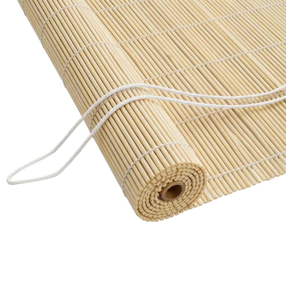 vidaXL Rullgardin Naturlig 160 x 220 cm Bambu