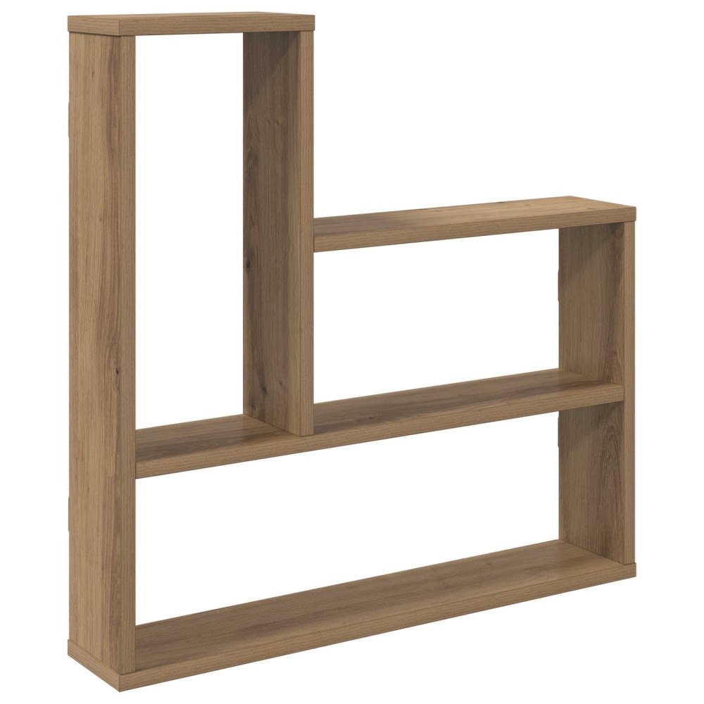 vidaXL Vägg hylla Artisan-ek 60 x 11 x 60 cm Konstruerat trä