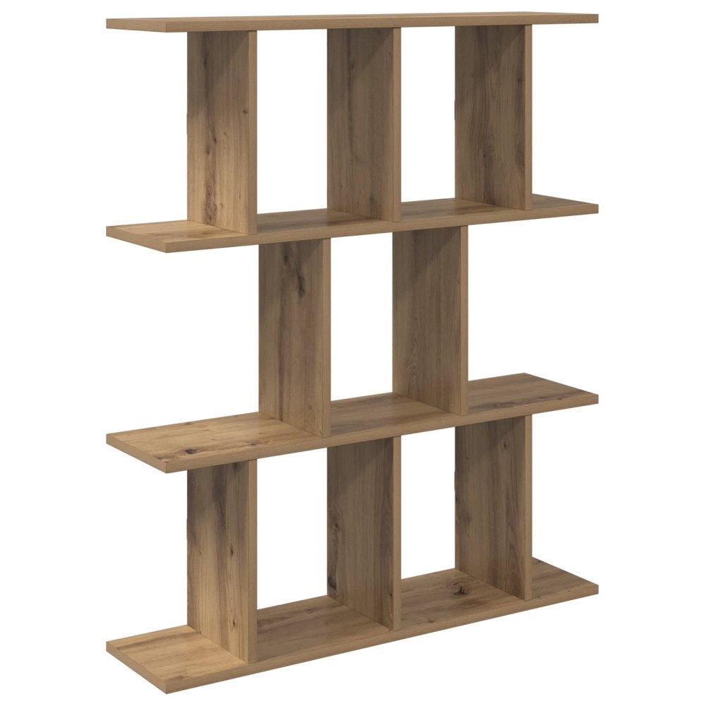 vidaXL Vägg hylla Artisan-ek 80 x 20 x 96 cm Konstruerat trä
