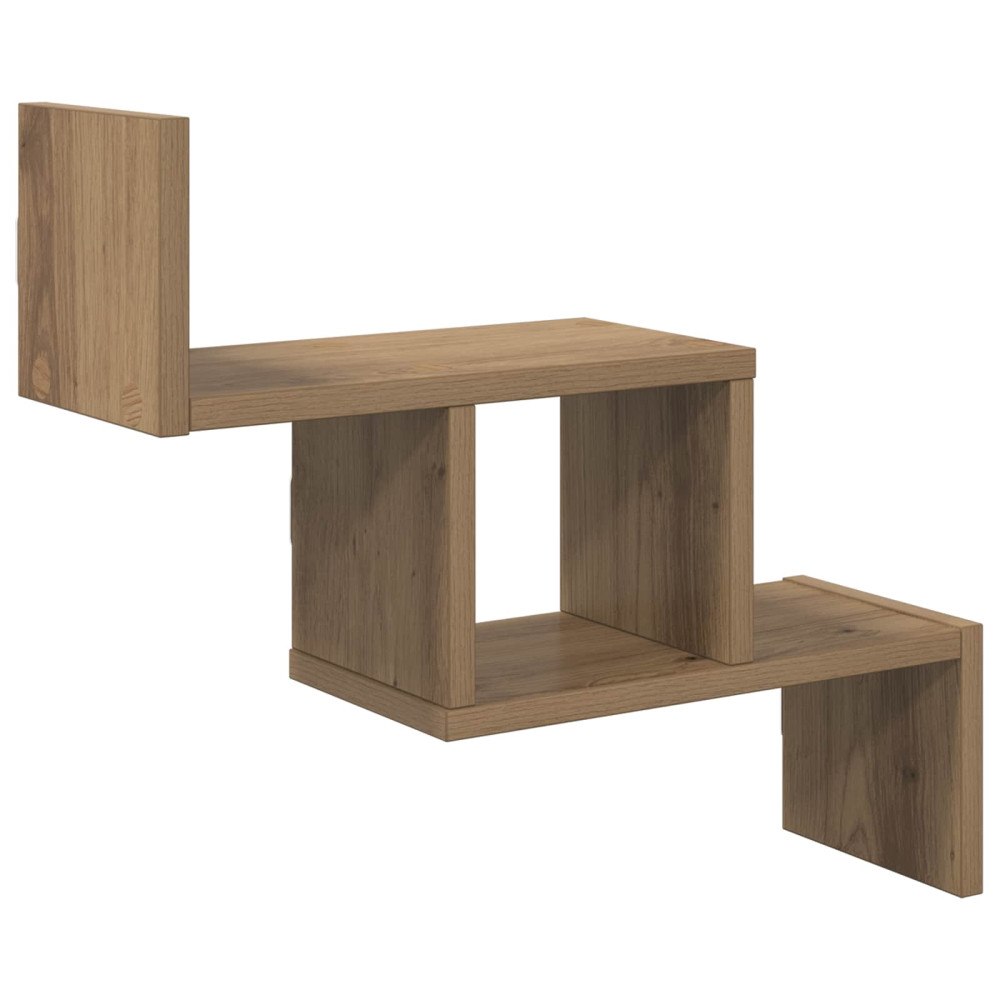 vidaXL Vägg hylla Artisan-ek 48 x 15 x 42 cm Konstruerat trä