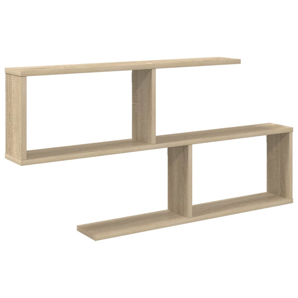 vidaXL Vägg hylla Sonoma-ek 100 x 12 x 50,5 cm Konstruerat trä