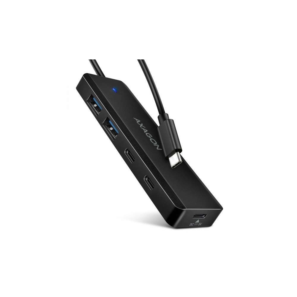 AXAGON USB-hubb Axagon AXAGON HUE-C2C 4× USB 5 Gbps Travel hub 2× U...