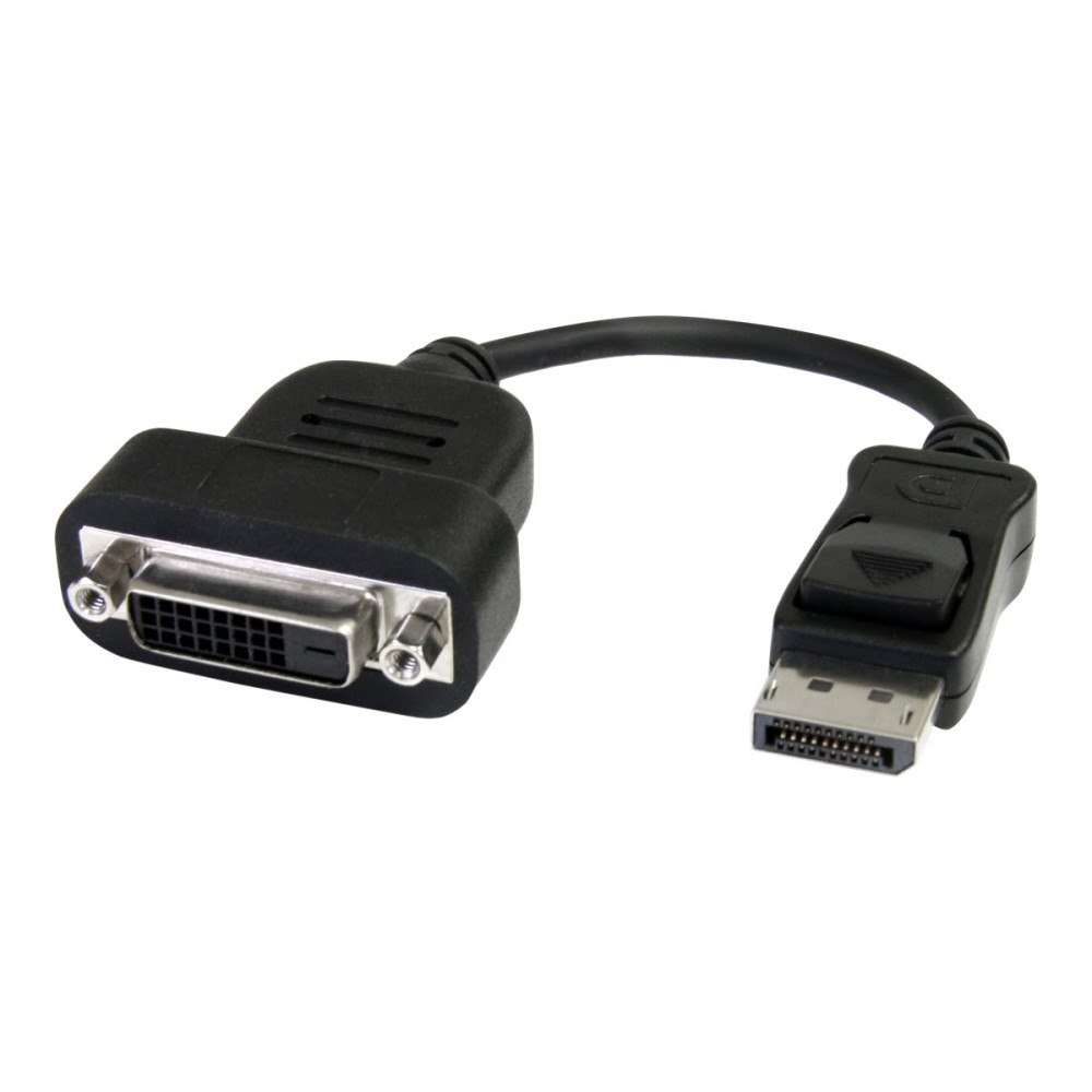 StarTech.com StarTech DisplayPort till DVI-adapter - Aktiv DisplayPort till DVI-D-adapter/videokonverterare 1080p - DP 1.2 till DVI-s...