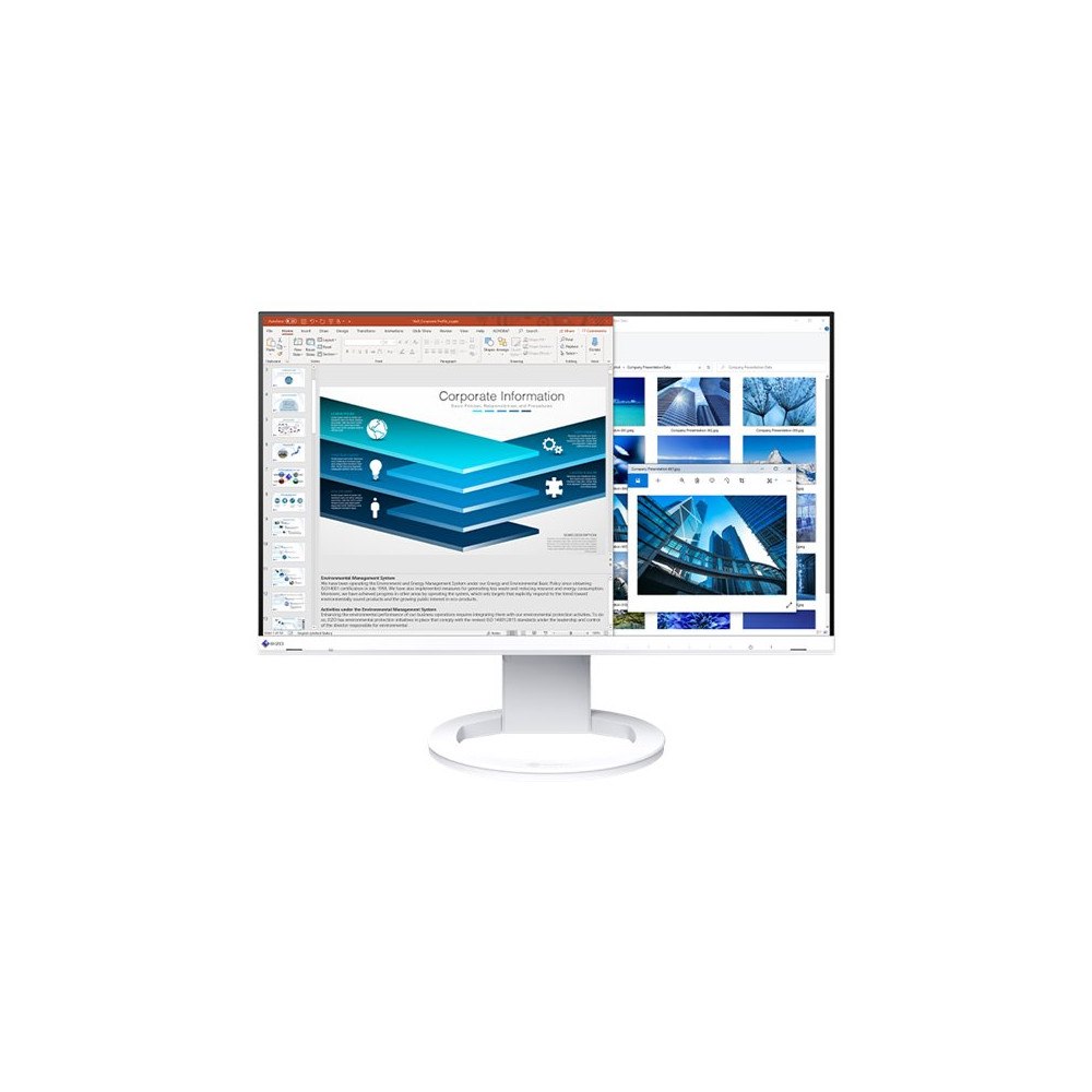 Eizo Nanao EIZO FlexScan EV2480-WT - LED-skärm - Full HD (1080p) - 23.8"