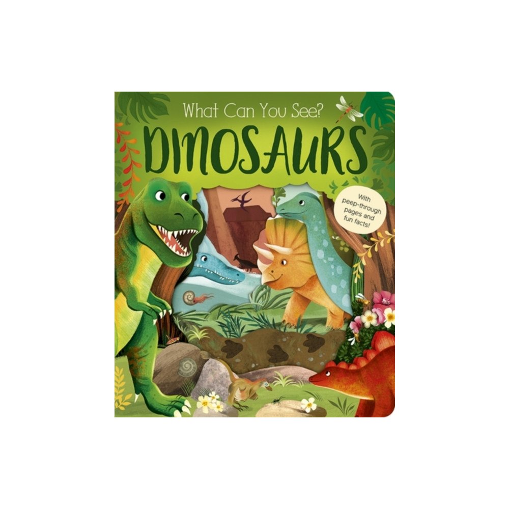 Little Tiger Press Group What Can You See? Dinosaurs (bok, board book, eng)