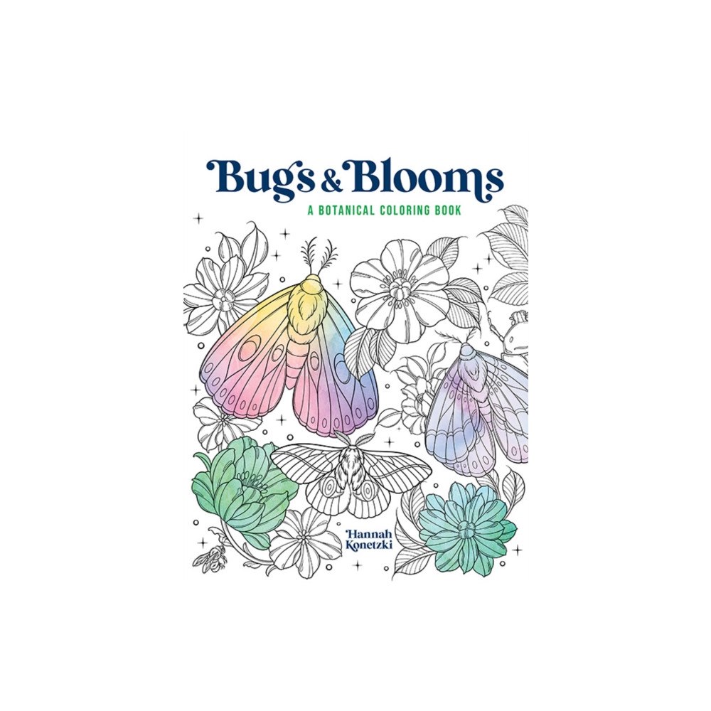 Dover publications inc. Bugs & Blooms: A Botanical Coloring Book (häftad, eng)
