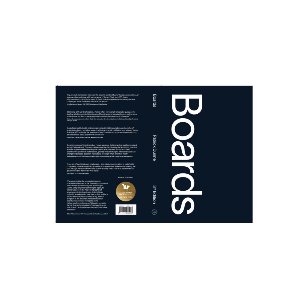Governance Publishing and Infromation Services Ltd Boards (häftad, eng)