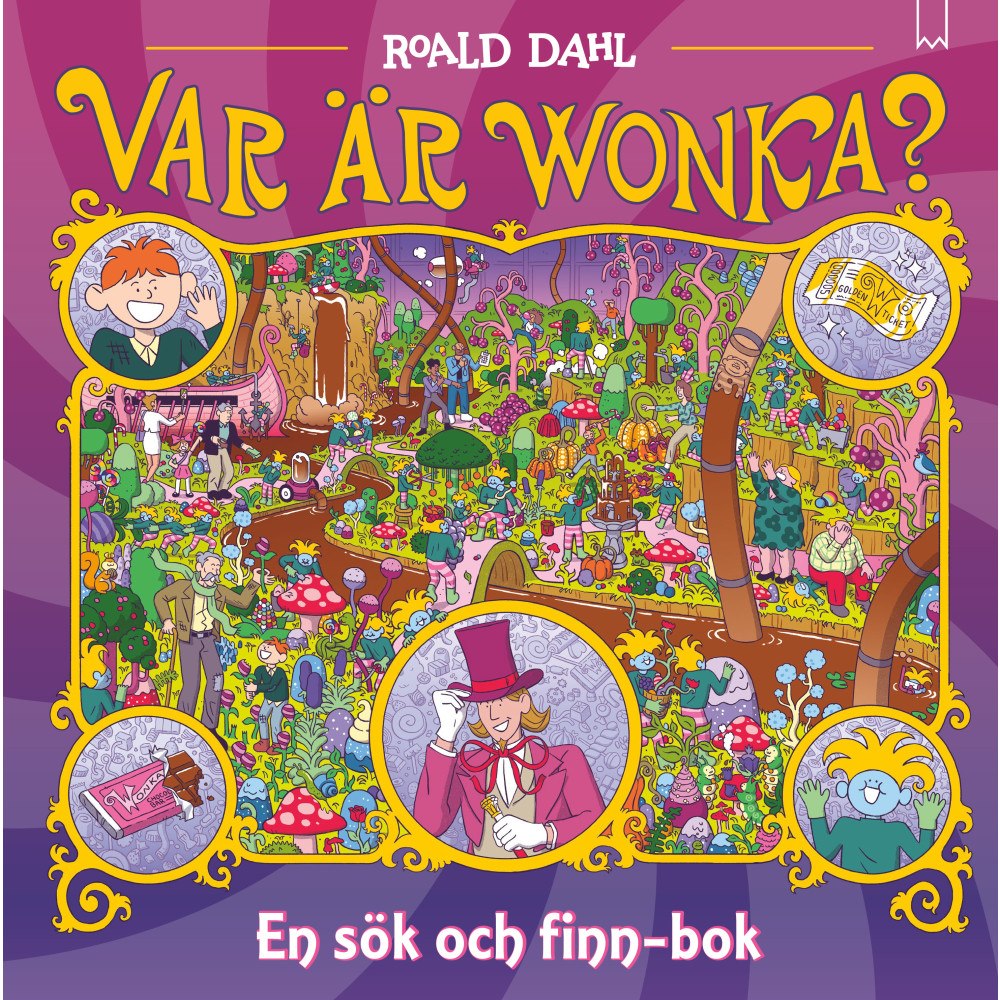 Bookmark Förlag Var är Wonka? En sök och finn-bok (bok, kartonnage)