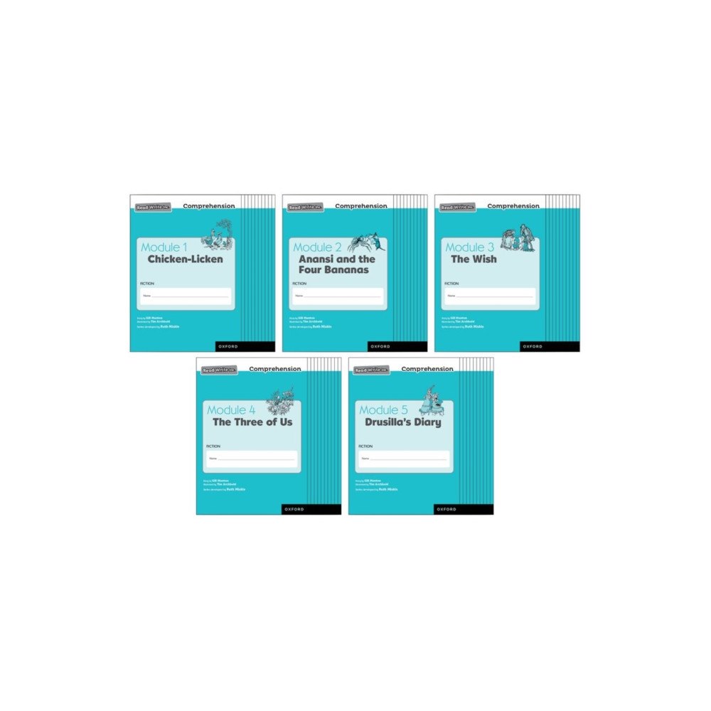 Oxford University Press Read Write Inc. Comprehension: Modules 1-5 Class Pack of 50 (10 of each title) (häftad, eng)