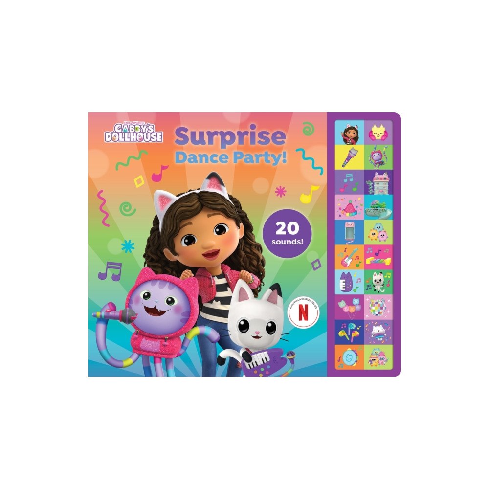 Phoenix International Publications, Incorporated Gabby’s Dollhouse: Surprise Dance Party! Sound Book (inbunden, eng)