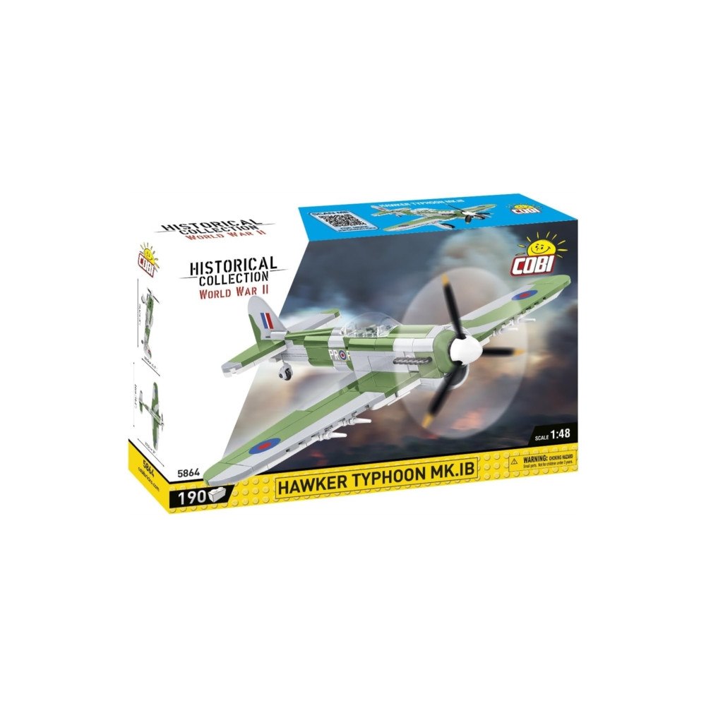 COBI TOYS 186 PCS HC WWII /5864/ HAWKER TYPHOON