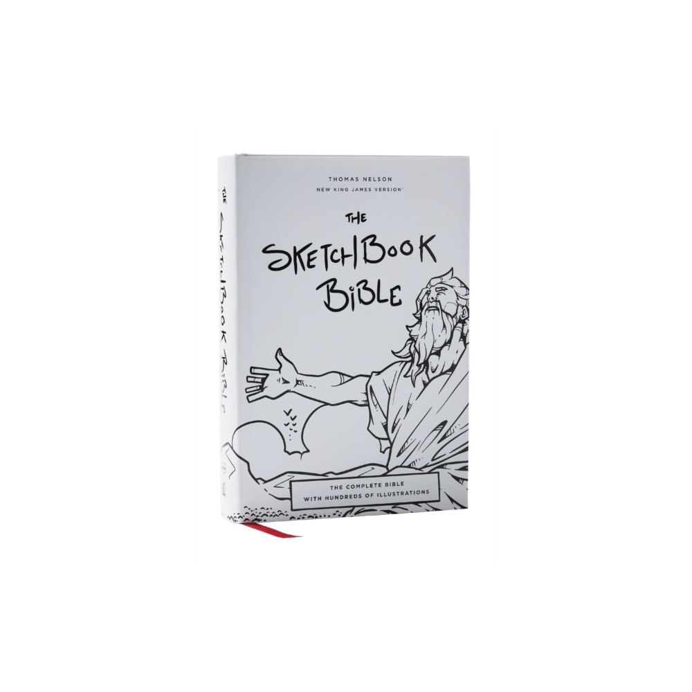 Thomas nelson publishers The Sketchbook Bible: The Complete Bible with Hundreds of Illustrations (NKJV, Hardcover, Red Letter, Comfort Print) (in...