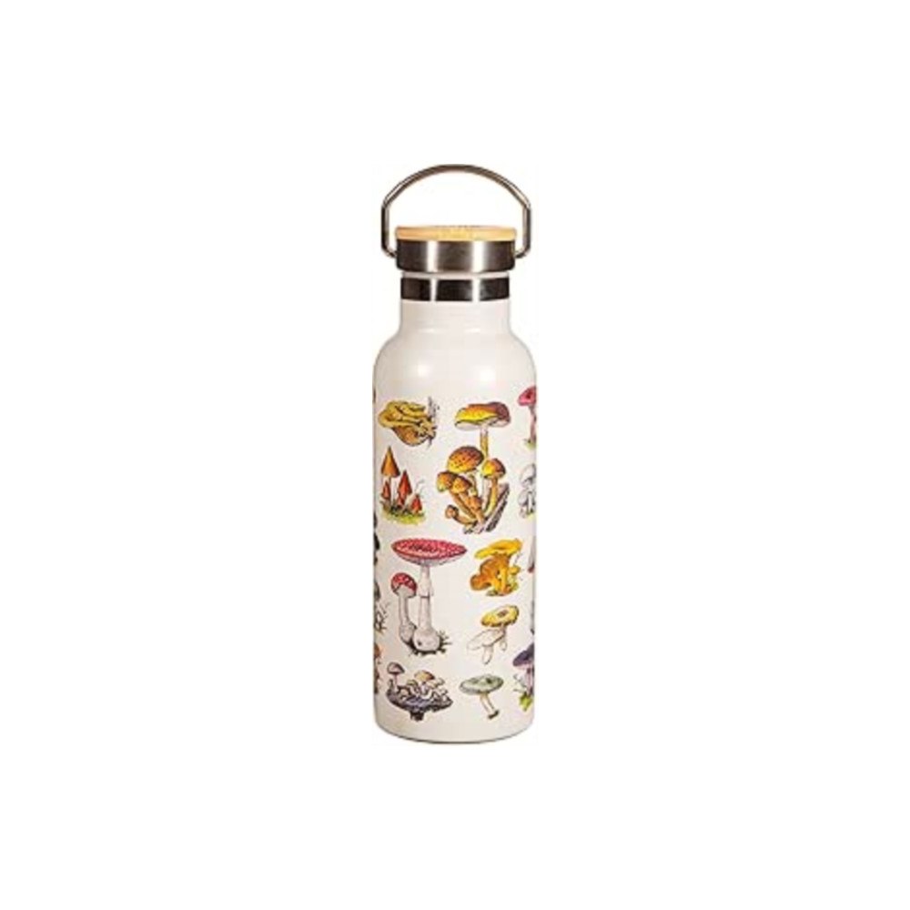 SASS & BELLE Vintage Mushroom Metal Water Bottle