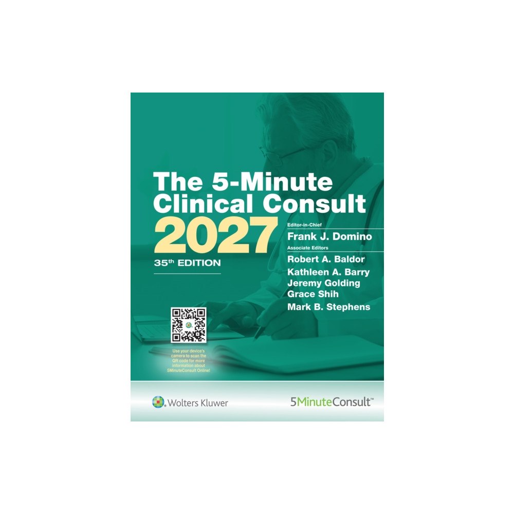 Wolters Kluwer Health 5 Minute Clinical Consult 2027 (inbunden, eng)