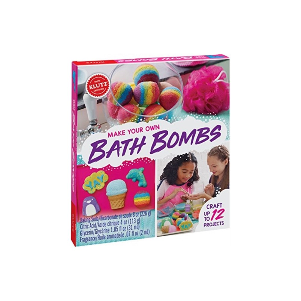 SCHOLASTIC USA MAKE YOUR OWN BATH BOMBS (inbunden, eng)