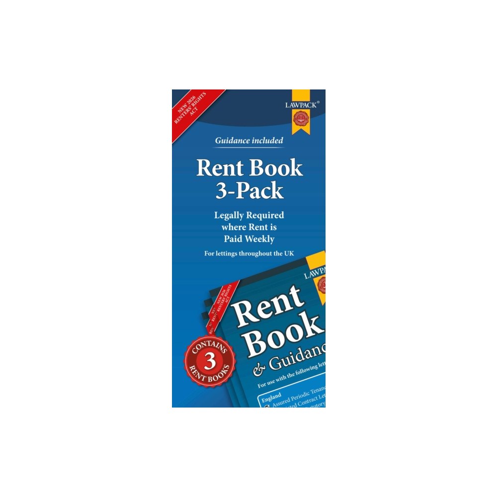Lawpack Publishing Ltd Rent Book 3-Pack (häftad, eng)