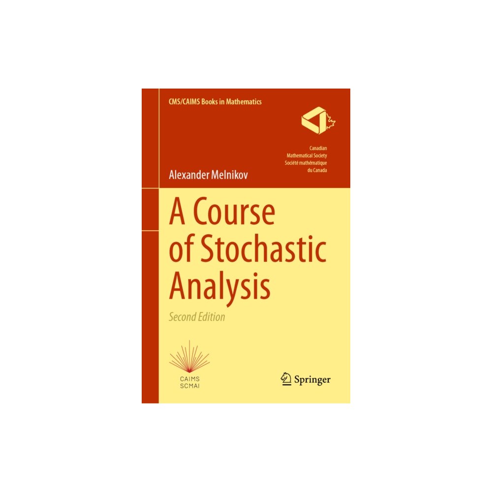 Springer Nature Switzerland AG A Course of Stochastic Analysis (inbunden, eng)