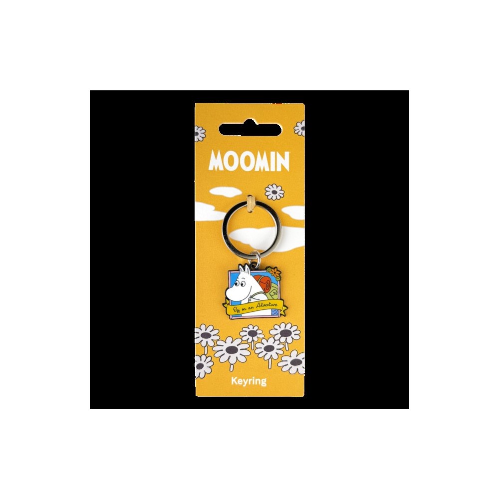 Pawprint Family Moomintroll Backpack Keyring