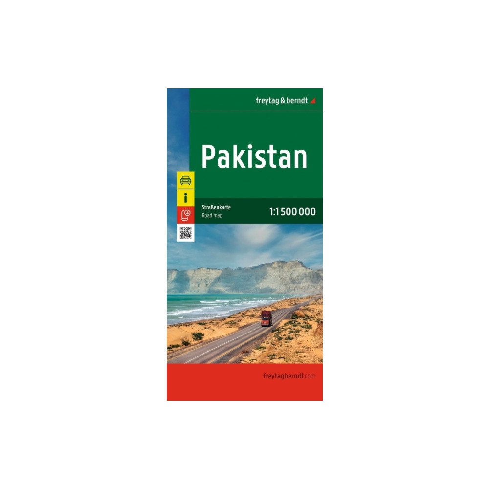 Kompass Karten GmbH Pakistan Road Map