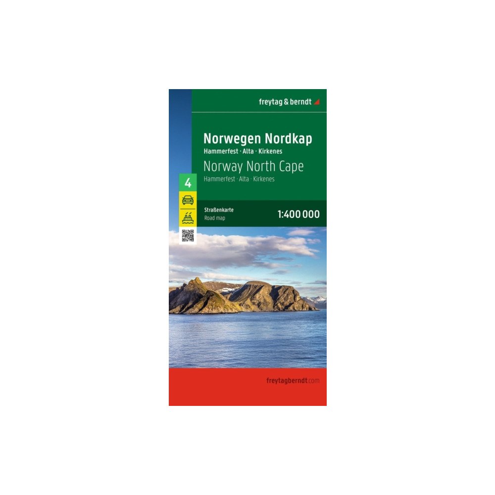 Kompass Karten GmbH Norway North Cape Road Map