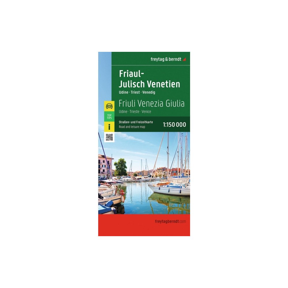 Freytag-Berndt Friuli - Venezia - Giulia Road and Leisure Map