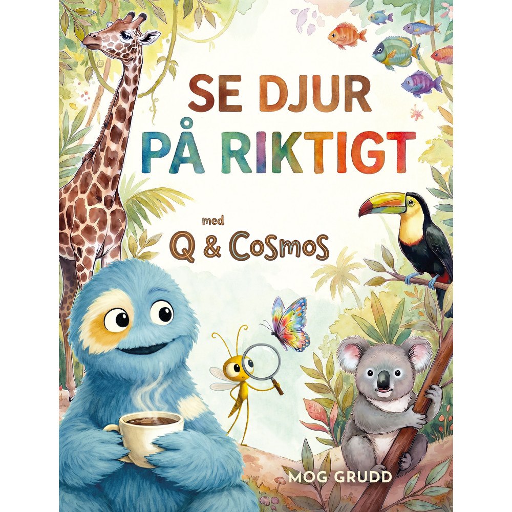 Mog Grudd Ver de verdad a los animales : con Q & Cosmos (häftad, spa)