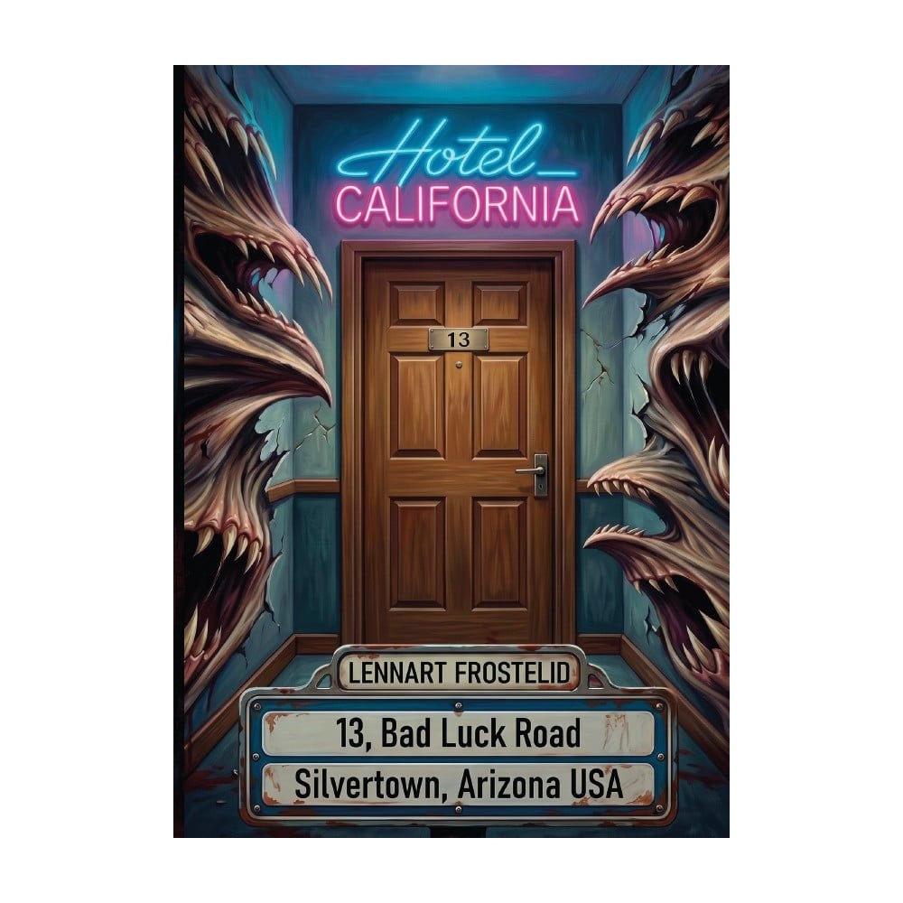 Lennart Frostelid Hotel California (bok, storpocket)