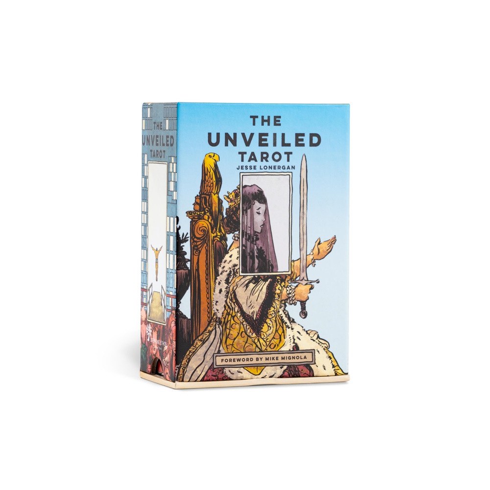 Jesse Lonergan The Unveiled Tarot: An 80-Card Deck and Guidebook