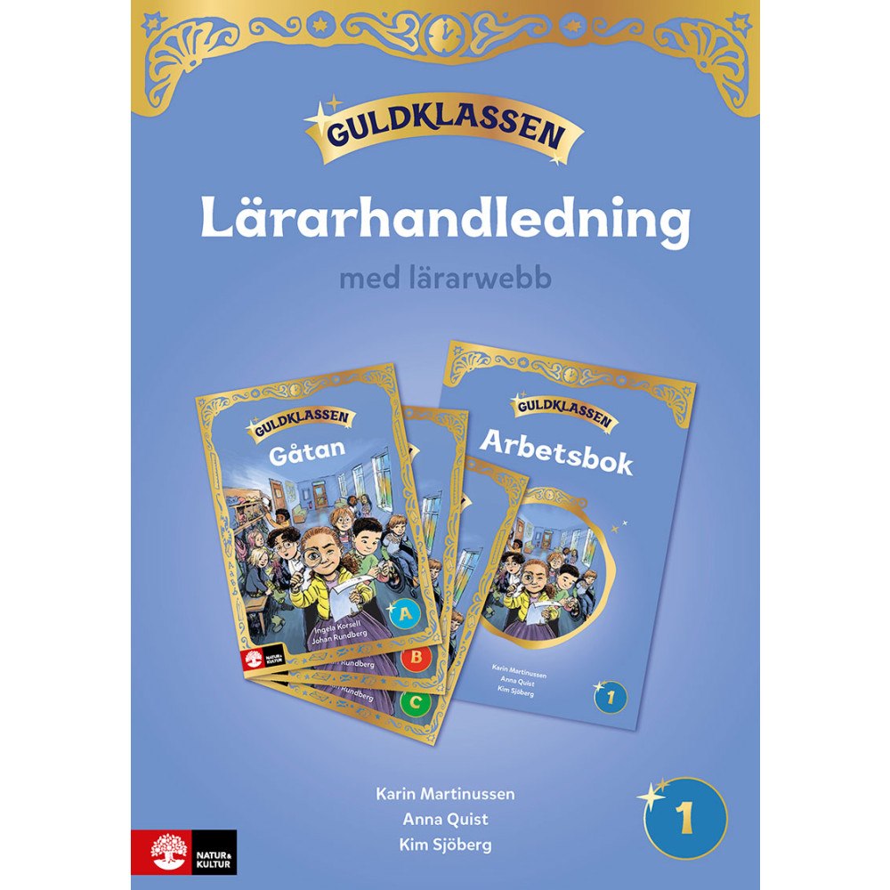 Anna Quist Guldklassen åk 1 Lärarhandledning med lärarwebb (bok, spiral)
