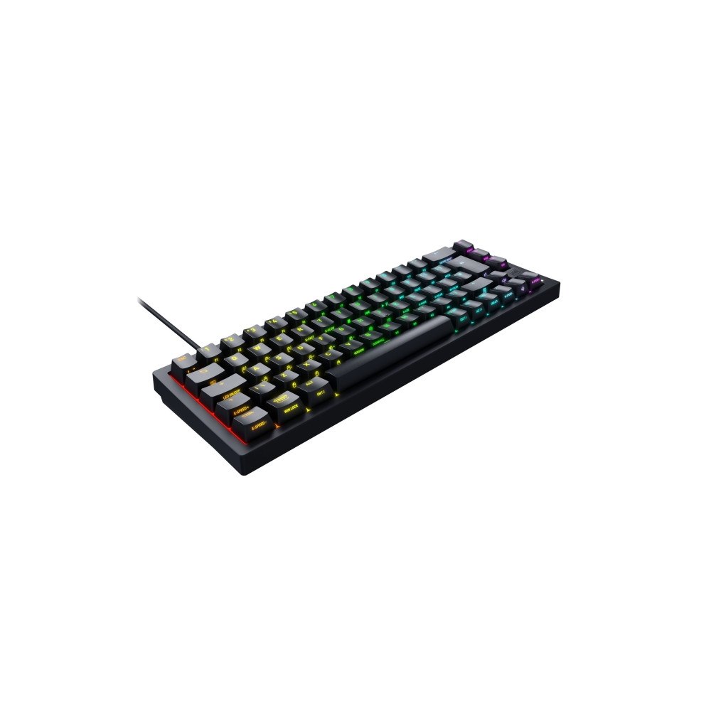 CHERRY CHERRY K5V2 - tangentbord - 65% compact TKL - QWERTY - Nordisk - svart Inmatningsenhet