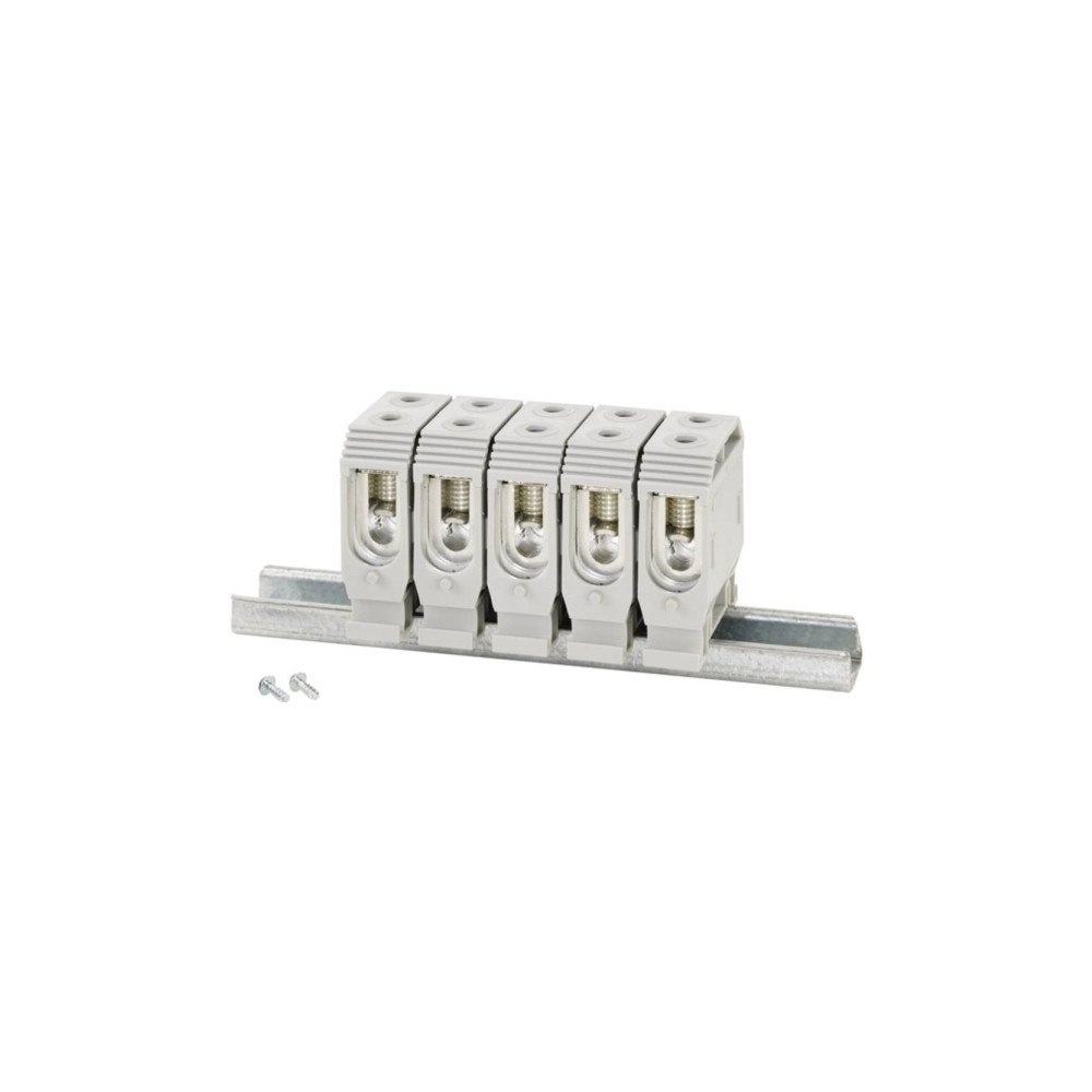 Vanpee & Westerberg KVIK dubbelklämma KF50xx 5x16-50mm² för DIN-skenemontage, mo...