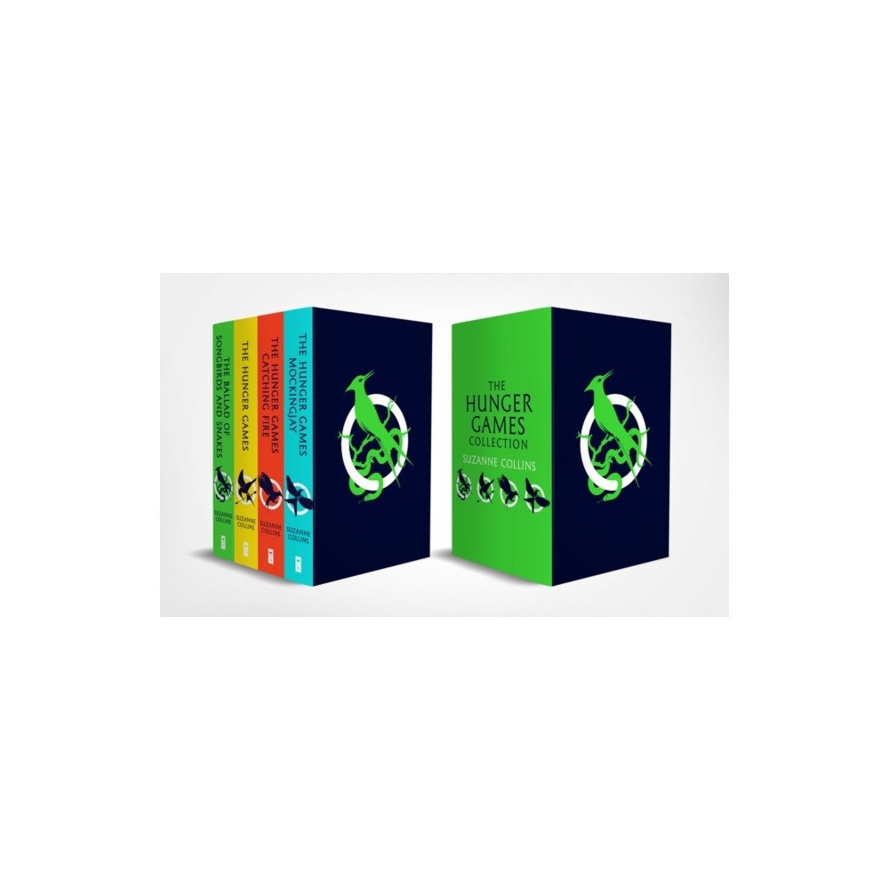 Suzanne Collins The Hunger Games 4 Book Paperback Box Set (pocket, eng) (Skadad)