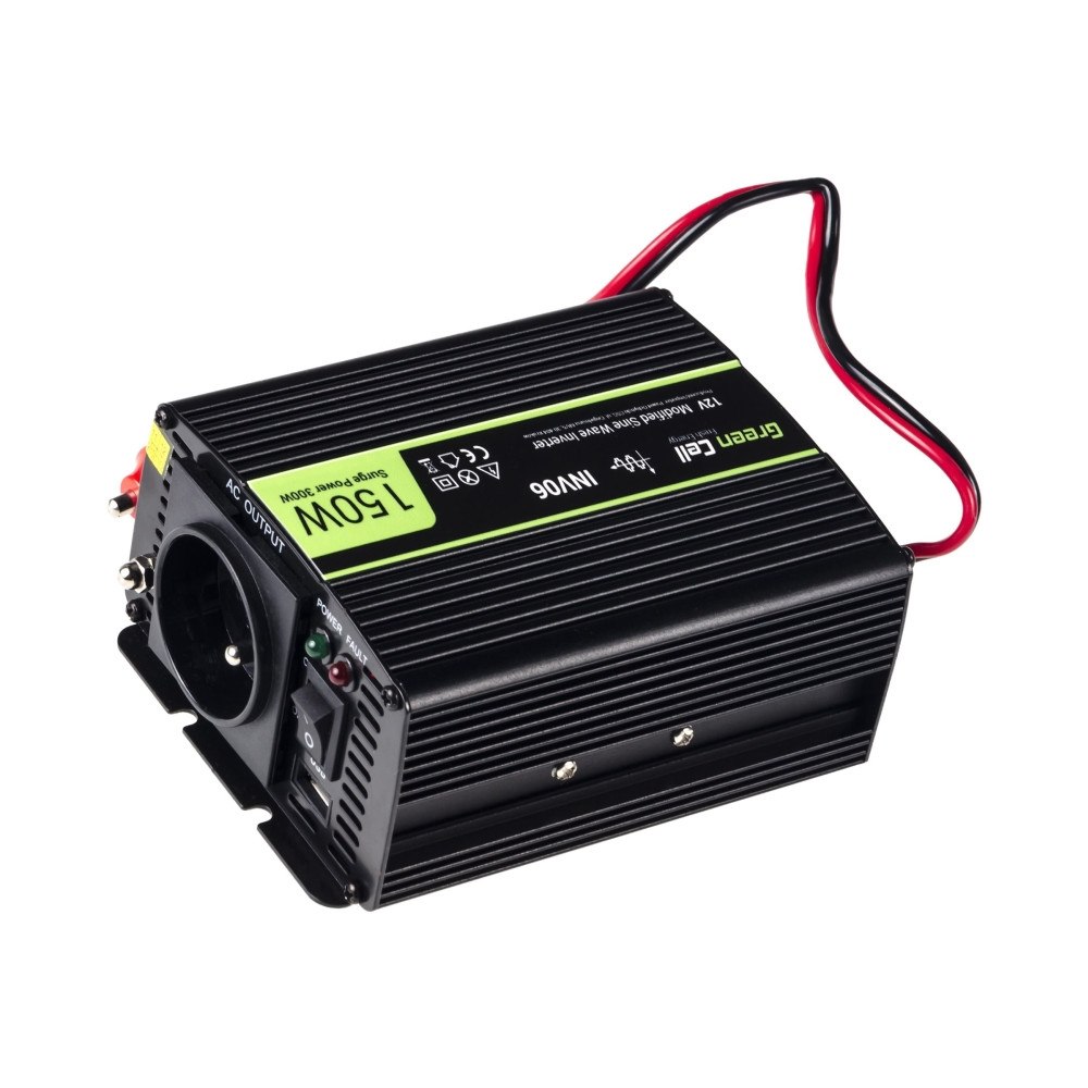 GREENCELL Green Cell - DC-AC-omriktare - 150 watt