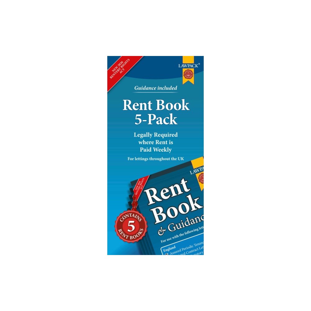 Lawpack Publishing Ltd Rent Book 5-Pack (häftad, eng)