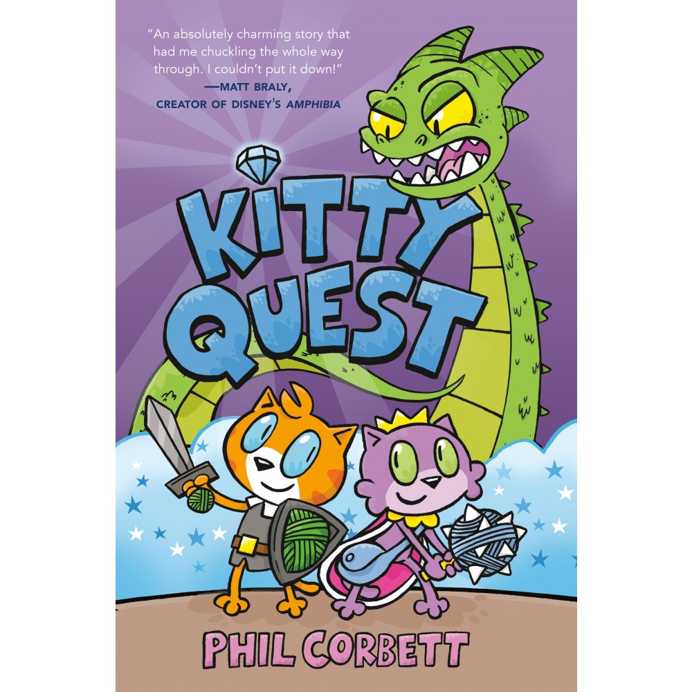 Phil Corbett Kitty Quest (bok, storpocket, eng)