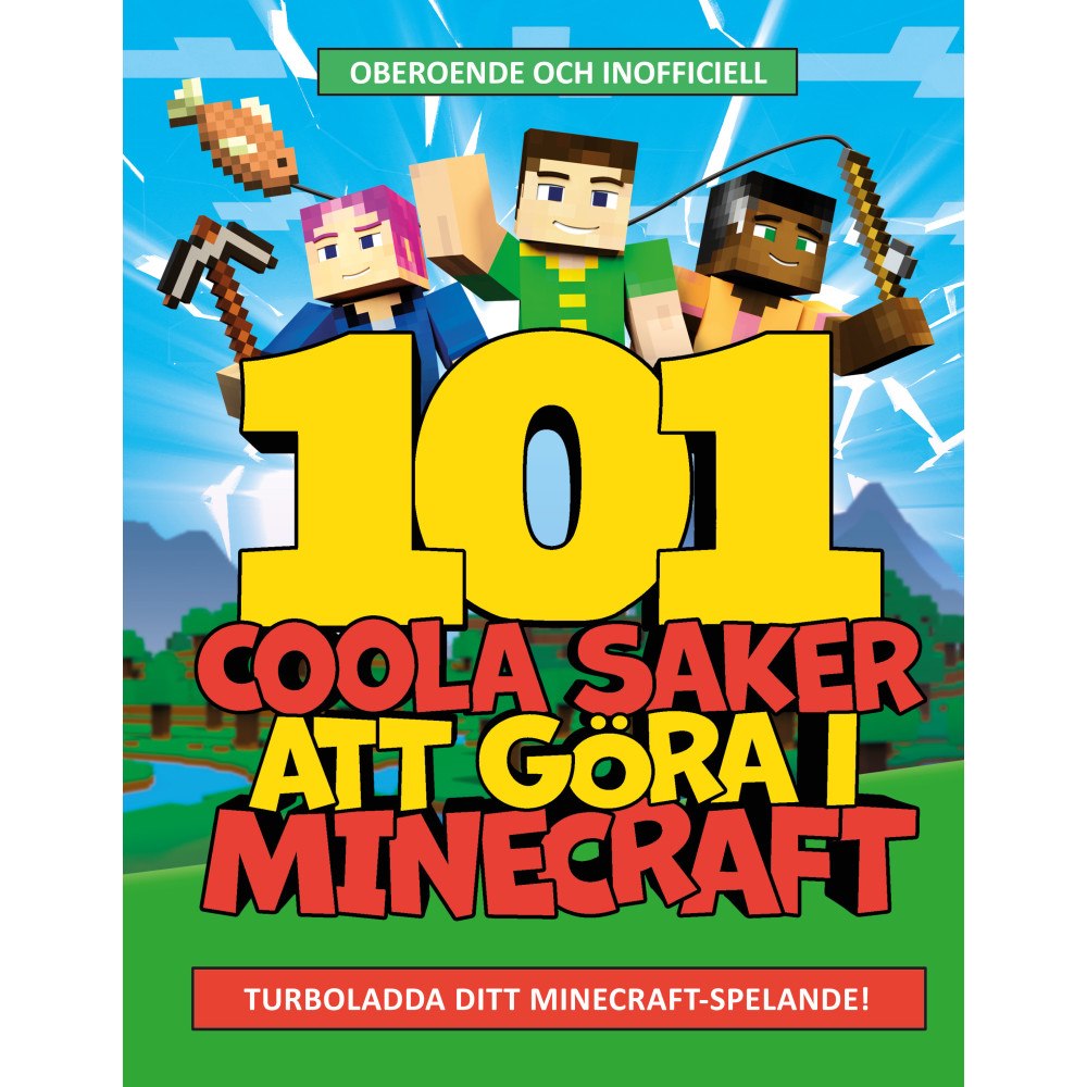 Tukan Förlag 101 coola saker att göra i Minecraft (inbunden)