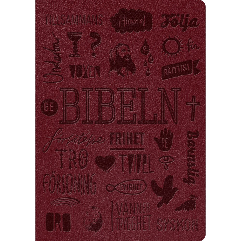 Libris förlag Bibel 2000 Konfirmandutgåva Röd (inbunden)