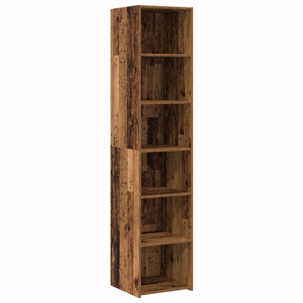 vidaXL Sideboard Gammalt trä 40 x 41 x 185 cm Konstruerat trä