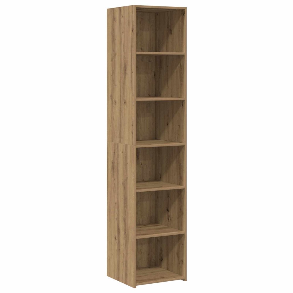 vidaXL Sideboard Artisan-ek 40 x 41 x 185 cm Konstruerat trä