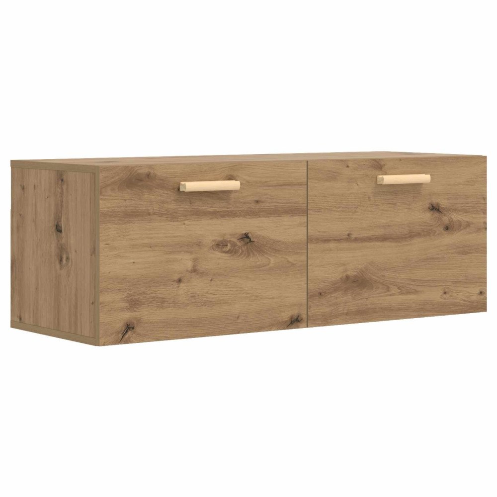 vidaXL Väggskåp 100 x 36,5 x 35 cm Konstruerat trä Artisan-ek