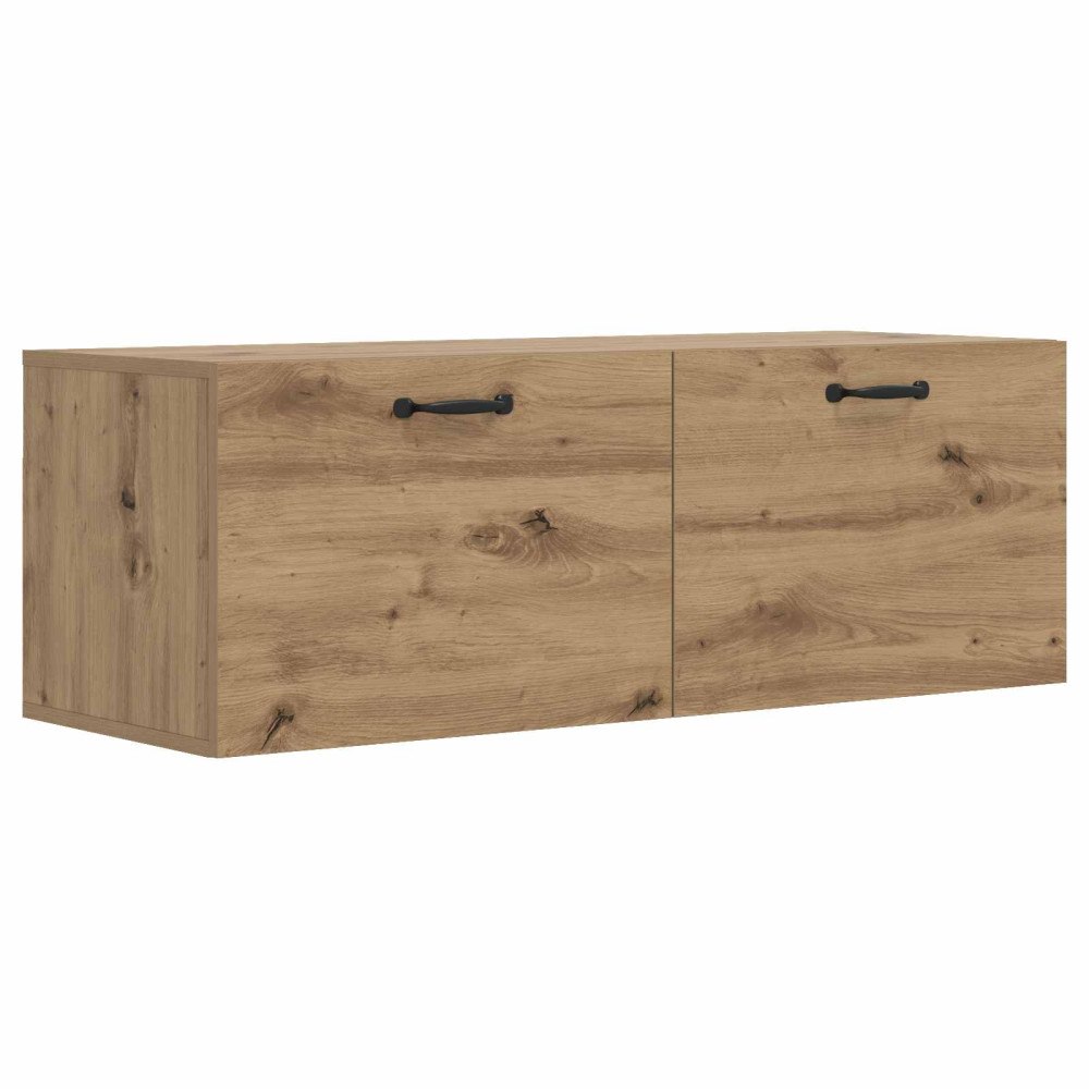 vidaXL Väggskåp 100 x 36,5 x 35 cm Konstruerat trä Artisan-ek
